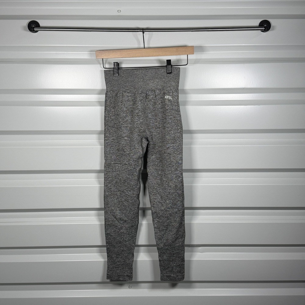 AYBL Seamless‎ Workout Leggings Grey Heathered Activewear